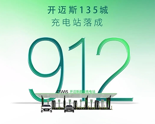 智充·隨行 | 開邁斯充電站已達成912座！